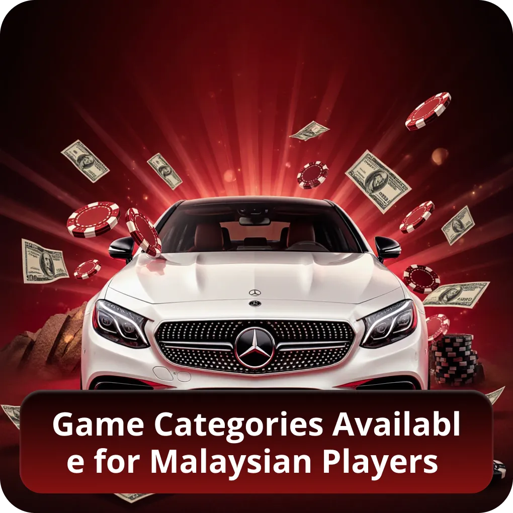 Game Categories Available for Malaysian Players